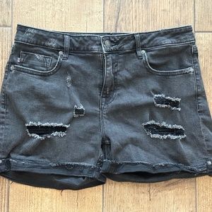 Vigoss Black Jean Shorts